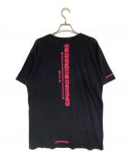 CHROME HEARTSクロムハーツ）の古着「ロゴポケットTシャツ」｜ブラック×ピンク