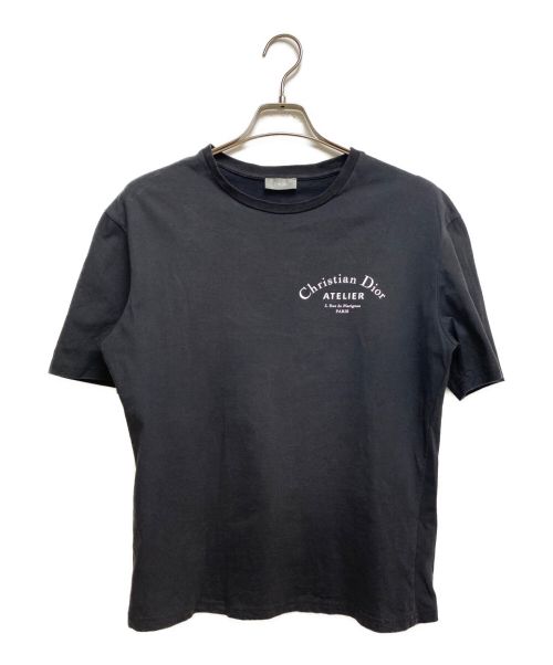 DIOR HOMME（ディオール オム）DIOR HOMME (ディオール オム) ATELIER Tシャツ グレー サイズ:XSの古着・服飾アイテム