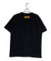 LOUIS VUITTON (ルイ ヴィトン) LVロゴ刺繍Tシャツ ブラック サイズ:L：70000円