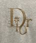 中古・古着 Christian Dior (クリスチャン ディオール) ERL LOGO GLITTER EMBROIDERED HOODIE グレー サイズ:S：80000円