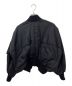 VALENTINO (ヴァレンティノ) アームロゴMA-1ジャケット ブラック サイズ:36：69800円