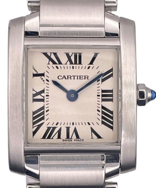 Cartier（カルティエ）Cartier (カルティエ) タンクフランセーズ アイボリー サイズ:SMの古着・服飾アイテム