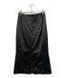 OLIVIER THEYSKENS (オリヴィエ ティスケンス) シルク光沢マーメイドラインスカート ブラック サイズ:SIZE 36：9000円
