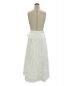 BLAMINK (ブラミンク) ロングラップスカート ホワイト サイズ:36：39800円