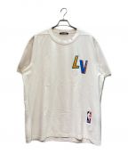 LOUIS VUITTONルイ ヴィトン）の古着「LV×NBA Basketball Short-Sleeved T-shirt」｜アイボリー