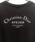 中古・古着 Dior (ディオール) ATELIER プリント Tシャツ ブラック サイズ:XL：30000円