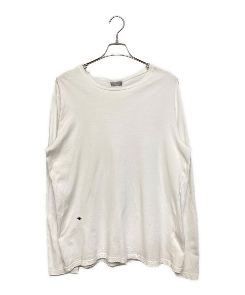 Dior（ディオール）Dior (ディオール) BEE刺繍ロングTシャツ ホワイト サイズ:XLの古着・服飾アイテム