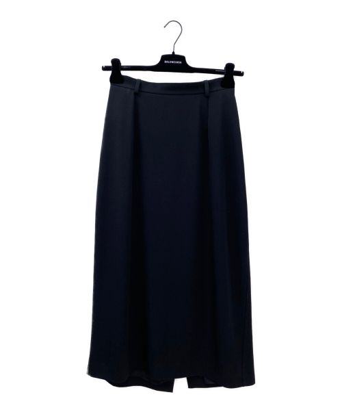 BALENCIAGA（バレンシアガ）BALENCIAGA (バレンシアガ) ロングペンシルスカート ブラック サイズ:34の古着・服飾アイテム