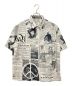 DIOR HOMME（ディオール オム）の古着「ニュースペーパーシャツ」｜ホワイト×ブラック