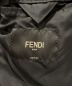 中古・古着 FENDI (フェンディ) ウールメルトンボンバージャケット ブラック サイズ:50：85000円