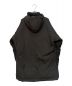 YOHJI YAMAMOTO (ヨウジヤマモト) フーデッドダウンジャケット ブラック サイズ:4：69800円