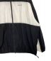 中古・古着 BALENCIAGA (バレンシアガ) ロゴプリントトラックジャケット ブラック×ホワイト サイズ:44：80000円