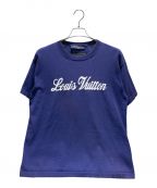 LOUIS VUITTONルイ ヴィトン）の古着「Logo Knit T-Shirt」｜パープル