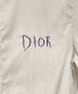 中古・古着 Dior (ディオール) Raymond Pettibon (レイモンド・ペディボン) Raymond Pettibon 刺繍ドレスシャツ グレー サイズ:37：40000円