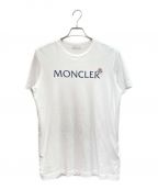 MONCLERモンクレール）の古着「ワッペン ロゴ プリントTシャツ」｜ホワイト