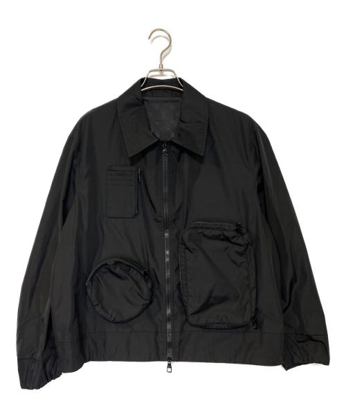 LOUIS VUITTON（ルイ ヴィトン）LOUIS VUITTON (ルイ ヴィトン) Utility Nylon Jacket ブラック サイズ:48の古着・服飾アイテム