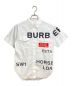BURBERRY（バーバリー）の古着「ホースフェリー半袖シャツ」｜ホワイト