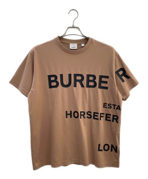 BURBERRY（バーバリー）BURBERRY (バーバリー) ホースフェリーTシャツ ブラウン サイズ:Ｓの古着・服飾アイテム
