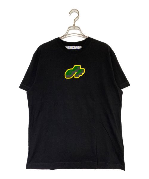 OFFWHITE（オフホワイト）OFFWHITE (オフホワイト) バックプリントTシャツ ブラック サイズ:XXSの古着・服飾アイテム