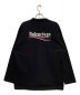 BALENCIAGA (バレンシアガ) ロングスリーブTシャツ ブラック サイズ:L：69000円