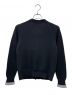 CHANEL (シャネル) 100% cashmere knit cardigan ブラック×グレー サイズ:38：250000円