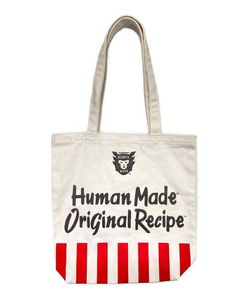 HUMAN MADE（ヒューマンメイド）HUMAN MADE (ヒューマンメイド) KFC (ケンタッキー・フライド・チキン) KFC TOTE BAG ホワイト サイズ:-の古着・服飾アイテム