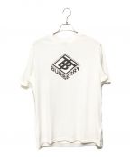 BURBERRYバーバリー）の古着「ロゴグラフィックTシャツ」｜ホワイト