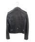 Saint Laurent Paris (サンローランパリ) L01ライダースジャケット ブラック サイズ:34：220000円