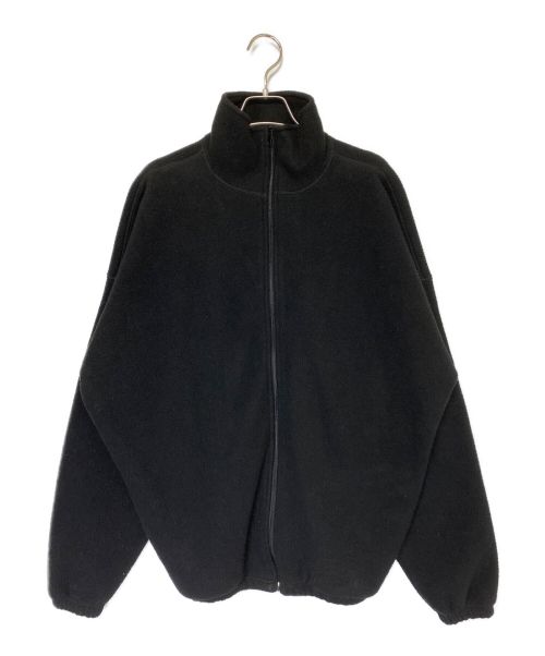 BALENCIAGA（バレンシアガ）BALENCIAGA (バレンシアガ) バックロゴフリースジャケット ブラック サイズ:XSの古着・服飾アイテム