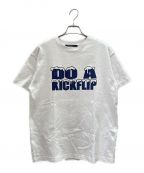 LOUIS VUITTONルイ ヴィトン）の古着「DO A KICKFLIP Tシャツ」｜ホワイト