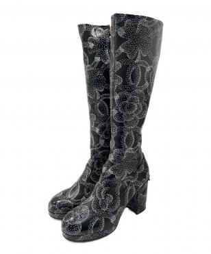 CHANEL Camelia long boots カメリアロングブーツ