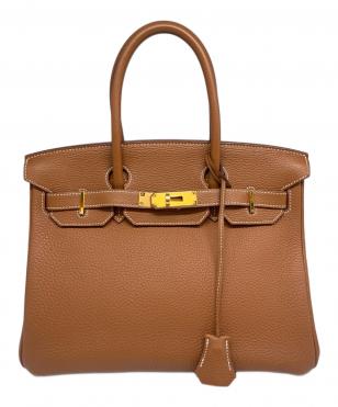 Birkin 30 バーキン30/ゴールド/トリヨンクレマンス/C刻印:2018年製/ゴールド金具