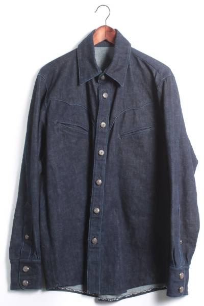 CHROME HEARTS（クロムハーツ）ウエスタンデニムシャツの古着・服飾アイテム