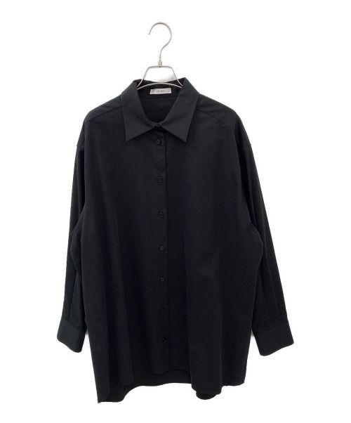 THE ROW（ザ ロウ）THE ROW (ザ ロウ) Luka Oversized Cotton-blend Twill Shirt ブラック サイズ:XSの古着・服飾アイテム