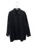 THE ROW（ザ ロウ）の古着「Luka Oversized Cotton-blend Twill Shirt」｜ブラック