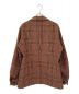 CABAN (キャバン) グレンチェックカバーオールジャケット ブラウン サイズ:M：39800円