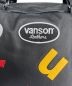 VANSON×SUPREME (バンソン×シュプリーム) Leathers Letters Bag ブラック：59800円