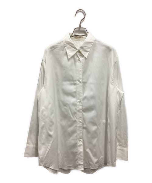 DES PRES（デ プレ）DES PRES (デ プレ) ベーシックコットン レギュラーカラーシャツ ホワイト サイズ:Freeの古着・服飾アイテム