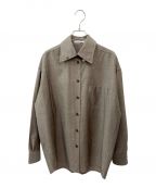 THE ROWザ ロウ）の古着「ウールシャツ」｜チャコールグレー