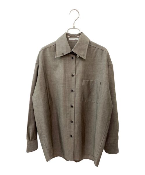 THE ROW（ザ ロウ）THE ROW (ザ ロウ) ウールシャツ チャコールグレーの古着・服飾アイテム