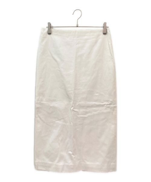 THE ROW（ザ ロウ）THE ROW (ザ ロウ) タイトロングスカート ホワイト サイズ:6の古着・服飾アイテム