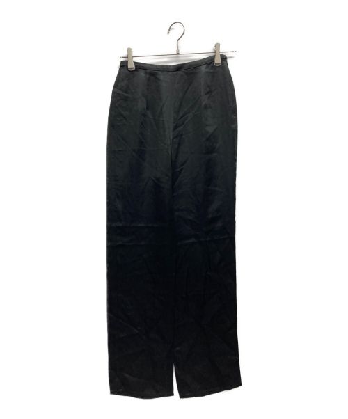 Noble（ノーブル）Noble (ノーブル) Mizu Satin pants ブラック サイズ:38の古着・服飾アイテム