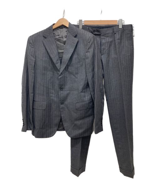 Belvest（ベルヴェスト）Belvest (ベルヴェスト) セットアップスーツ グレー サイズ:50(XL)の古着・服飾アイテム
