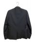 DIOR HOMME (ディオール オム) ベルトテーラードジャケット ブラック サイズ:44：30000円