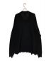 SAINT MICHAEL (セントマイケル) ウールセーター ブラック×ホワイト サイズ:XL：49800円