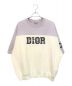 Christian Dior（クリスチャン ディオール）の古着「kenny scharf(ケニー・シャーフ) ロゴスウェット」｜パープル×ホワイト