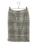CHANEL (シャネル) ツイードスカート グレー サイズ:34：50000円