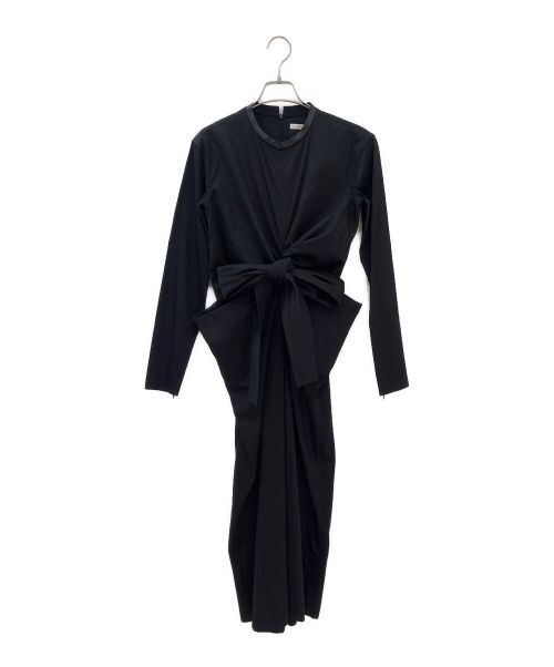 CELINE（セリーヌ）CELINE (セリーヌ) ドレスワンピース ブラック サイズ:34の古着・服飾アイテム