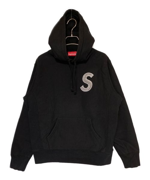 SUPREME（シュプリーム）SUPREME (シュプリーム) S Logo Hooded Sweatshirt ブラック サイズ:Sの古着・服飾アイテム