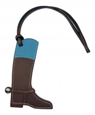 Paddock Boot charm パドックブーツチャーム/ブルーデュノール×ショコラ/ヴォースイフト×ヴォーバトラー/